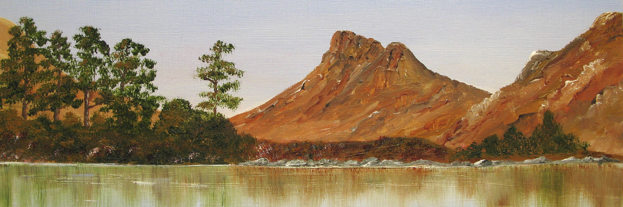 Stac Pollaidh painted in Oils