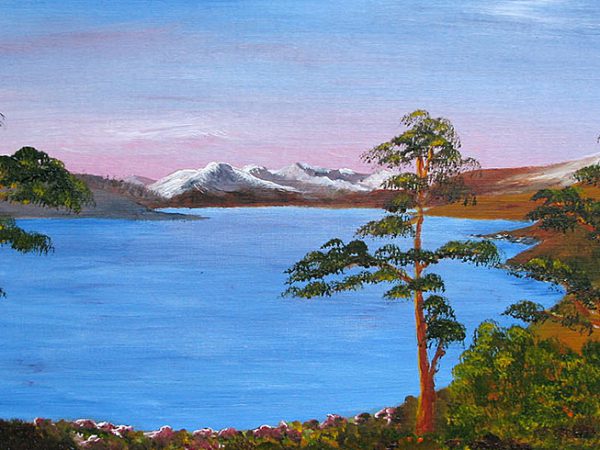 Knoydart from Loch Quoich