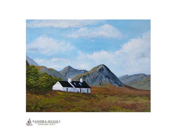 Blackrock Cottage Glencoe Print