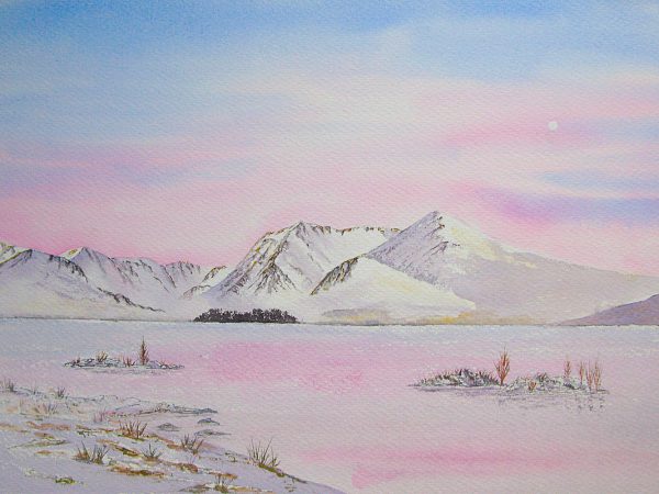 Rannoch Moor Winter Sunrise