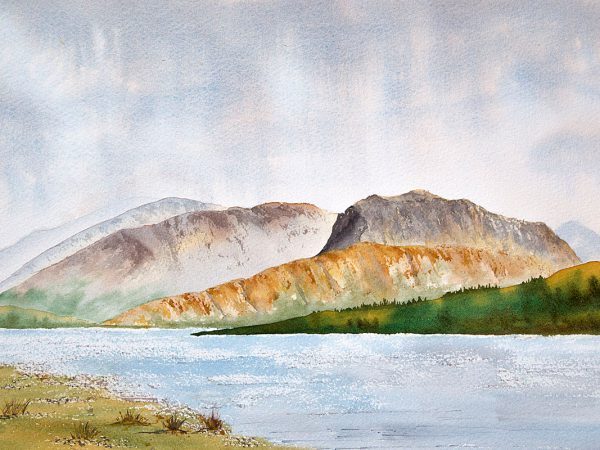 Ben Nevis across Loch Eil