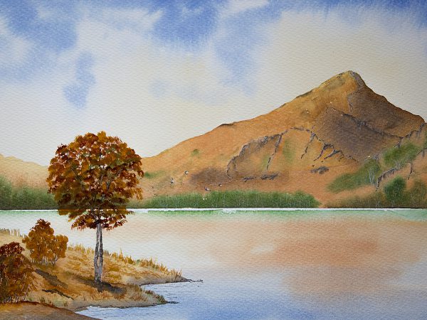 Llyn Gwynant and Yr Aran