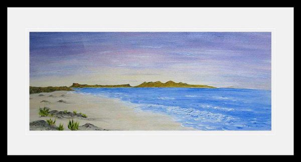 Rum and Eigg, original Scottish Highland oil painting for sale