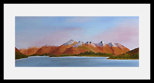 Five Sisters of Kintail, oil painting for sale