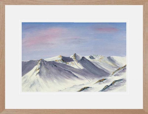 Lairig Ghru from Ben Macdui original oil painting for sale