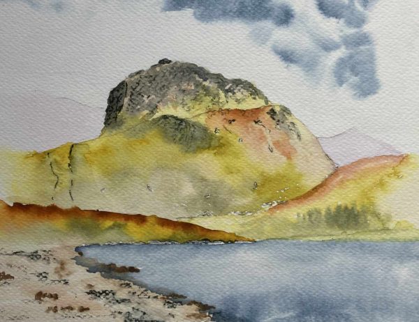 Ben Nevis, original watercolour sketch for sale